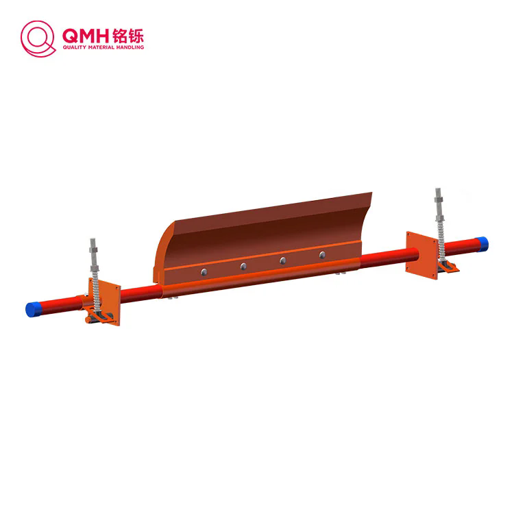 ¿Cómo mejora un raspador de polea de poliuretano tipo H el rendimiento del transportador?