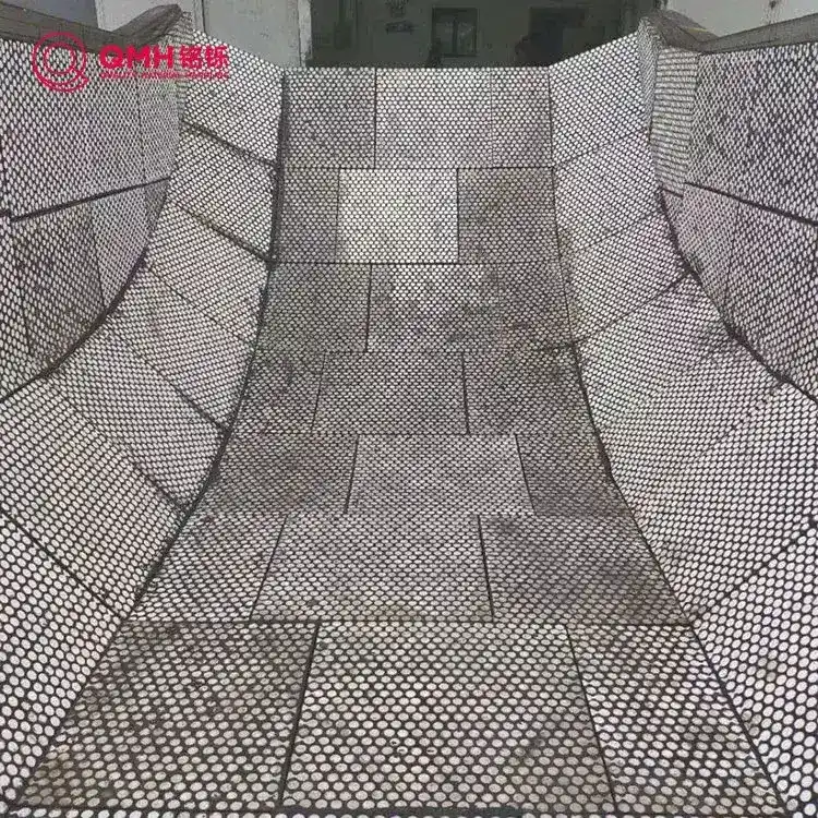 Forro de desgaste de cerámica