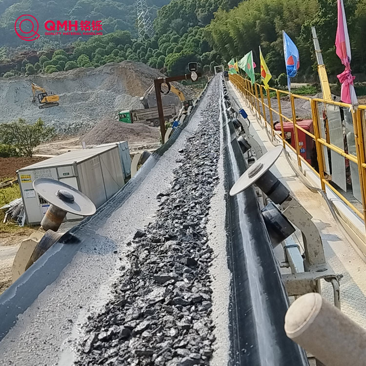 Cinta transportadora de cable de acero resistente a la rodadura