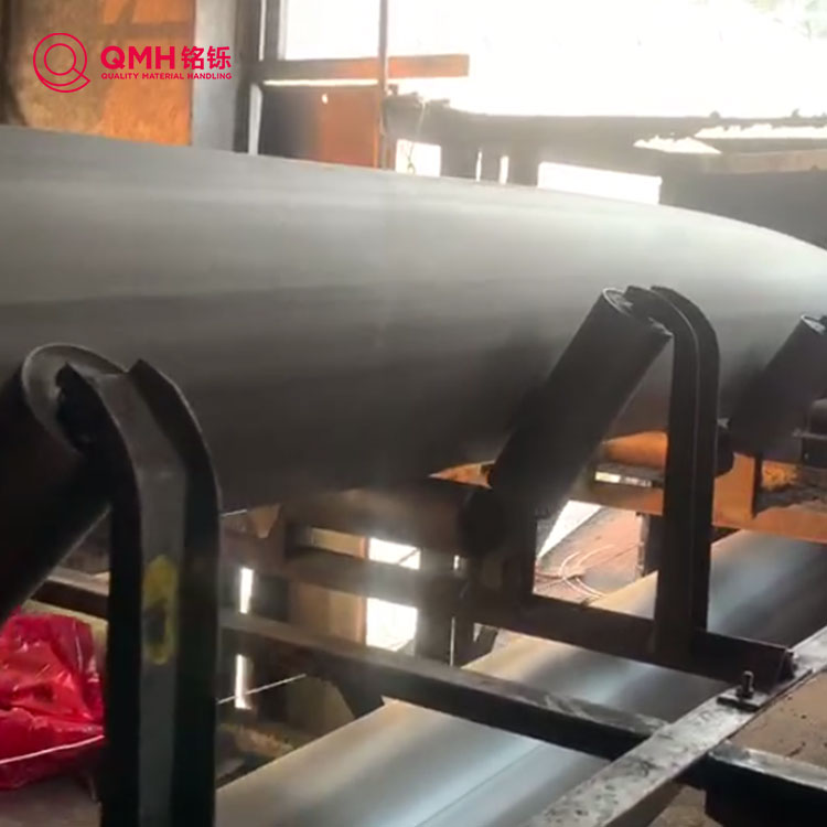 Cinta transportadora de tuberías